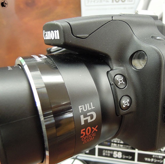 キヤノンの光学50倍ズーム搭載デジタルカメラ「PowerShot SX50 HS」をチェック | デジカメ | Macお宝鑑定団 blog（羅針盤）
