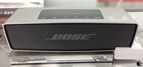 Apple Store、BoseのポータブルBluetoothスピーカー「Bose SoundLink Mini Bluetooth