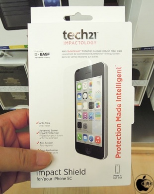 Tech21 Impact Shield with Anti-Glare for iPhone 5c