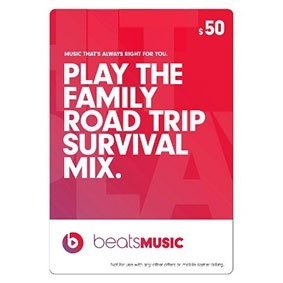 Beats Music Gift Card - beats electronics target限定で beats by dr dre mixr と beats by dr dre Beats Music Gift Card - beats electronics target限定で beats by dr dre mixr と beats by dr dre