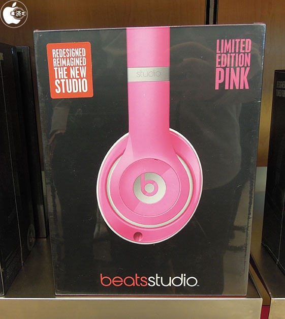 Apple Store Beats Electronicsのオーバーイヤーヘッドフォン Beats Studio のピンク色を販売開始 Beats Macお宝鑑定団 Blog 羅針盤