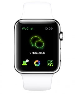 apple watch 4 wechat