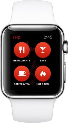 Yelp for Apple Watch