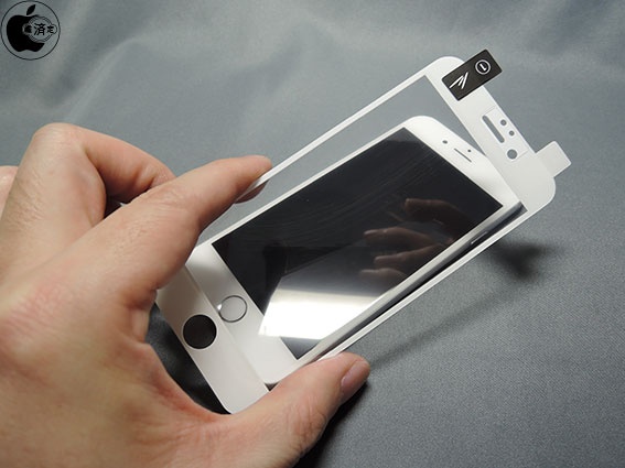 ミヤビックスのiphone 6用保護ガラスシート Overlay Glass ホームボタンシール付 For Iphone 6 を試す アクセサリ Macお宝鑑定団 Blog 羅針盤