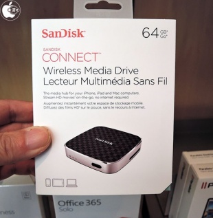 SanDisk Connect Wireless Media Drive 64GB