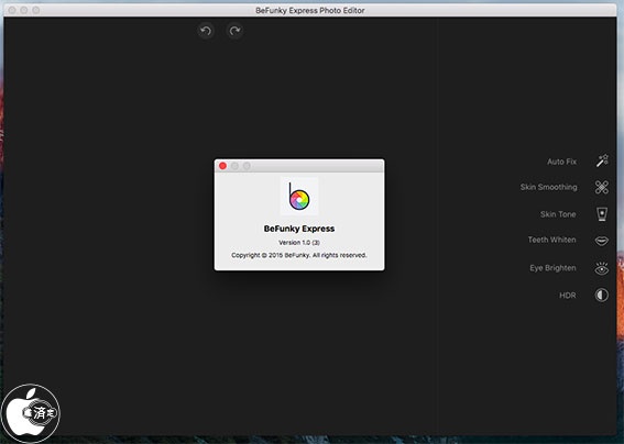 os x el capitanの写真機能拡張に対応した肌補正アプリ
