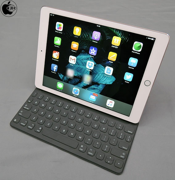 Ipad Pro 9 7 Inch で Smart Keyboard For 12 9 Inch Ipad Proを使用してのキーボード入力などは可能 Ipad Macお宝鑑定団 Blog 羅針盤