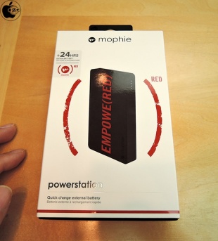 mophie powerstation (PRODUCT) RED