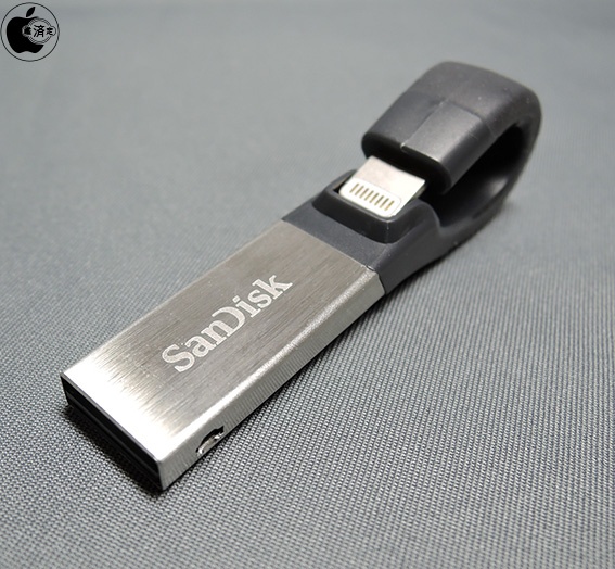 サンディスクのiphone Ipad対応usb3 0接続usbストレージ Ixpand Slim フラッシュドライブ を試す アクセサリ Macお宝鑑定団 Blog 羅針盤