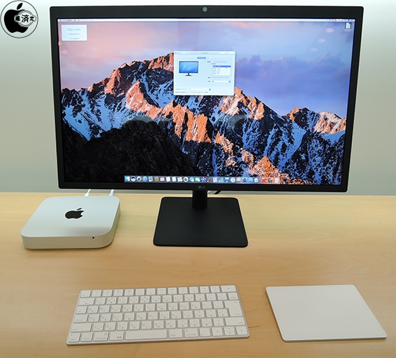 Apple Store、LG製ディスプレイ「LG UltraFine 4K Display」と「LG UltraFine 5K Display」の展示を開始 Apple Store