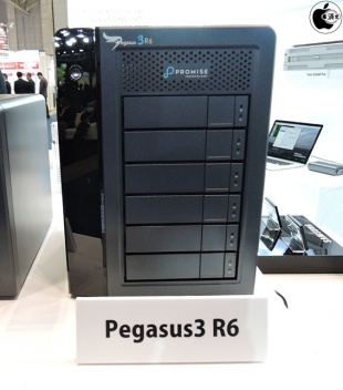 PROMISE Pegasus3 R6 24TB（6x4TB）RAID Storage