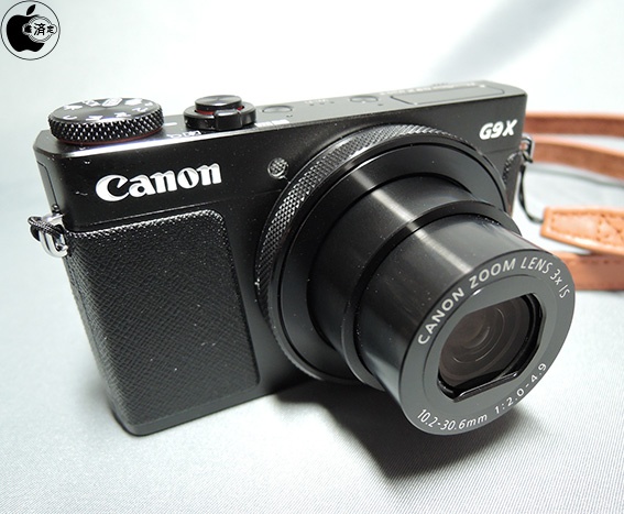 キヤノン初のBluetooth搭載コンパクトデジタルカメラ「PowerShot G9 X 