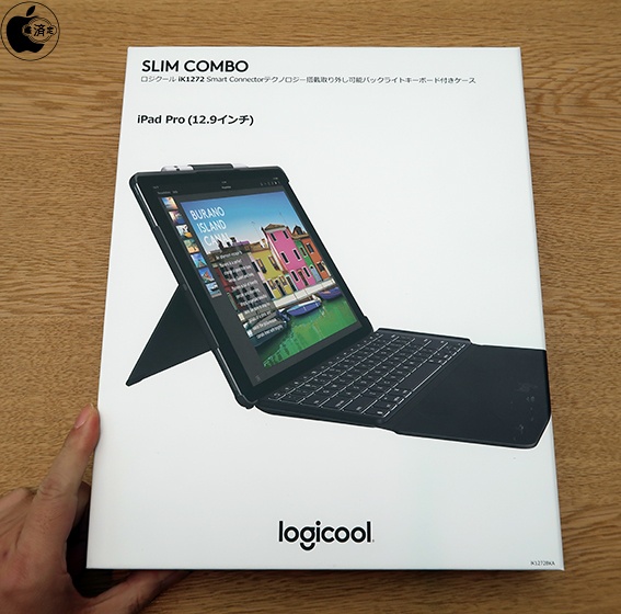 Apple Store、ロジクールのiPad Pro用バックライト付きキーボードカバー「Logicool Slim Combo with