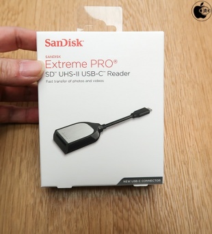 SanDisk Extreme Pro SD UHS-II Card USB-C Reader（改良型）