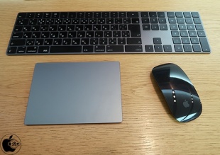 Magic Keyboard、Magic Trackpad 2、Magic Mouse 2スペースグレイ