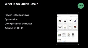 Integrating Apps and Content with AR Quick Look