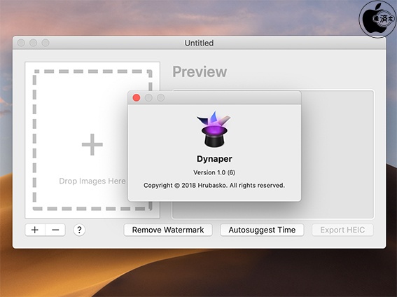 Marek Hrusovsky Macos Mojave用ダイナミックデスクトップ壁紙作成アプリ Dynaper をリリース Mac App Store Macお宝鑑定団 Blog 羅針盤