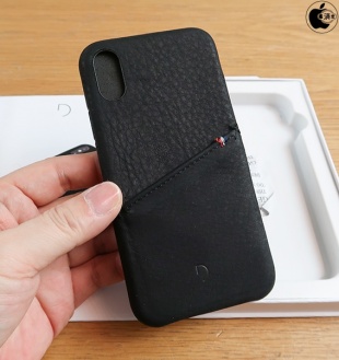 Decoded Leather Snap-On Case for iPhone XS Max