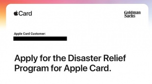 Apple Card Disaster Relief Program