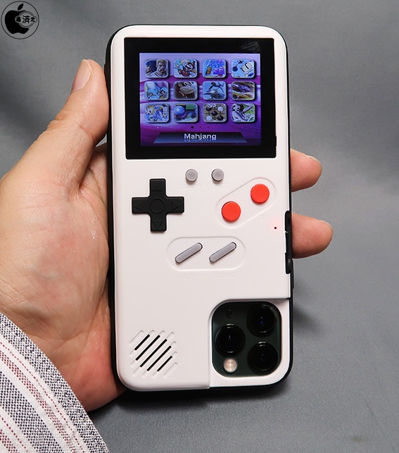 Iphone 11 Pro用ゲームボーイ風ケース D 10 Console Case を試す アクセサリ Macお宝鑑定団 Blog 羅針盤