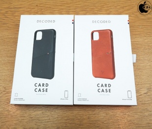 Decoded Leather Card Case for iPhone 11 Pro