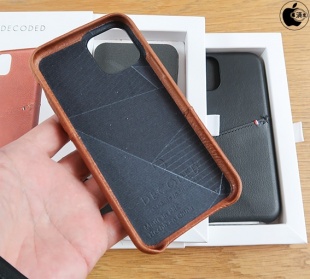 Decoded Leather Card Case for iPhone 11