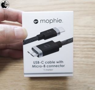 mophie USB-C Cable with Micro-B Connector