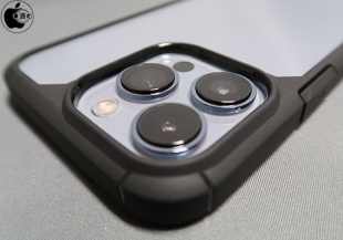 GAURUN iPhone13 Pro 対応 ケース 耐衝撃 ピュア ハイブリッド Black Edition