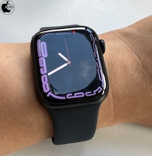 Apple Watch Series 7：輪郭