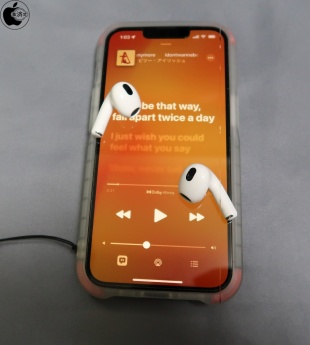 AirPods (3rd generation)：Apple Music