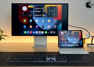 Apple Studio Display：iPad Air (5th generation)