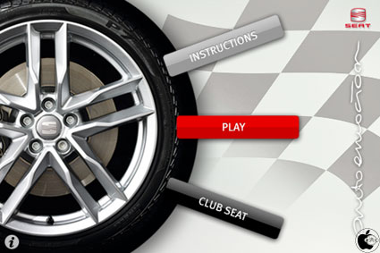 スペインの車メーカー セアトのレースゲームアプリ Seat Ibiza Cupra を試す Iphone App Store Macお宝鑑定団 Blog 羅針盤