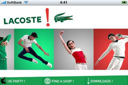 ラコステのニューライン紹介アプリ Lacoste Red を試す Iphone App Store Macお宝鑑定団 Blog 羅針盤