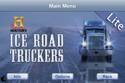 トラックゲームアプリ Ice Road Truckers Lite を試す Iphone App Store Macお宝鑑定団 Blog 羅針盤
