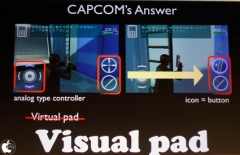 物理キーが存在しないという事から開発された Visual pad