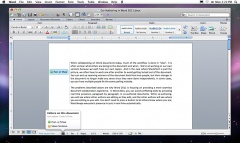 Microsoft Word 2011 for Mac