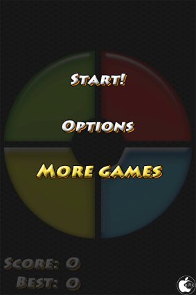 記憶力ゲームアプリ Simon Classic を試す Iphone App Store Macお宝鑑定団 Blog 羅針盤