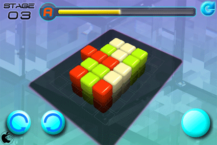 3dマッチパズルゲームアプリ Cubetrix 3d を試す Iphone App Store Macお宝鑑定団 Blog 羅針盤