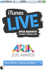 iTunes Live: ARIA Awards Concert Series 2010