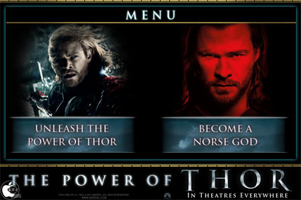 映画 マイティ ソー の予告編が作成出来るアプリ The Power Of Thor を試す Iphone App Store Macお宝鑑定団 Blog 羅針盤