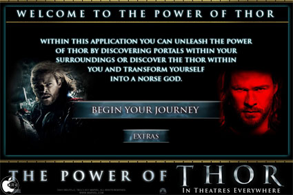映画 マイティ ソー の予告編が作成出来るアプリ The Power Of Thor を試す Iphone App Store Macお宝鑑定団 Blog 羅針盤