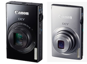 キヤノン、iPhoneアプリ「CameraWindow」と連動するWi-Fi機能搭載デジタルカメラ「IXY 420F」と「IXY 1」を発表