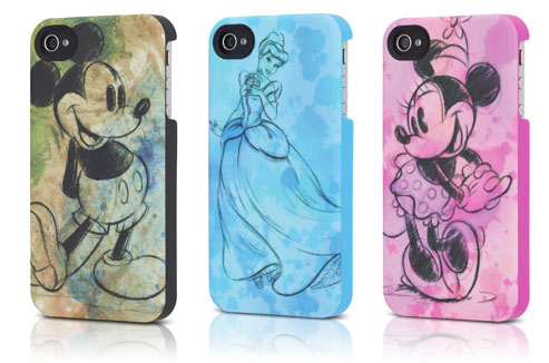 Apple Online Store 水彩画風の背景にスケッチタッチのキャラクターが引き立つディズニーのiphone 4s 4ケース Disney Sketch Case For Iphone の販売を開始 アクセサリ Macお宝鑑定団 Blog 羅針盤