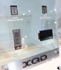 CP+2012：CompactFlash Association、ソニー製 XQDメモリーカードを展示 | レポート | Macお宝鑑定団