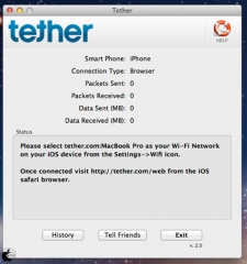 TetherWeb for Mac