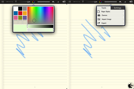 Moleskineのipad用モレスキンジャーナルアプリ Moleskine Journal を試す Ipad App Store Macお宝鑑定団 Blog 羅針盤