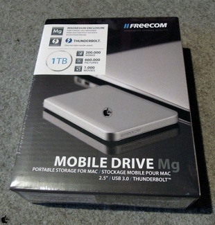 Mobile Drive Mg 1TB USB 3.0 & Thunderbolt