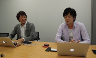 エイチームの塚田翔也氏/柴田健介氏