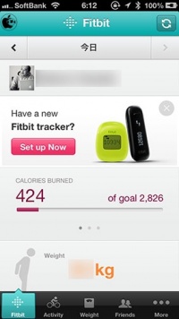 Fitbit Activity and Calorie Tracker