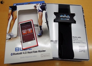 Wahoo Fitness 心拍計 Blue HR for iPhone